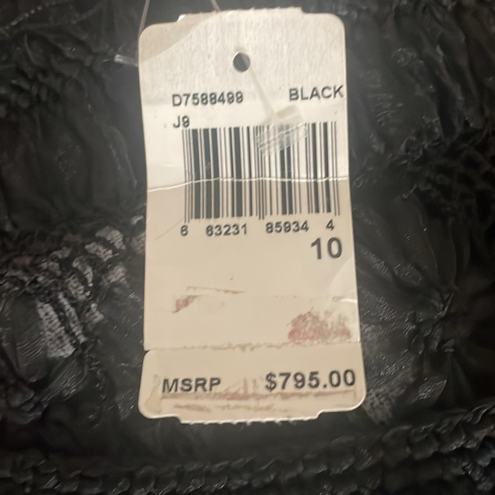 Diane Von Furstenberg NWT Crochet Flower Unique Sheer Dress with 2 Free Slips - Picture 15 of 17